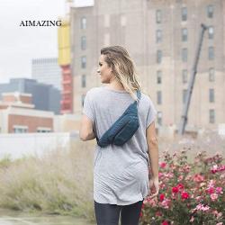 Unisex Nylon Fanny Pack Mini Chest Bag Adjust Waist Belt Bags For Outdoor Outside