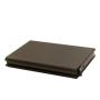 HR295 Aluminum Alloy Credit Card Box Solid Color Business Card Box Carbon Fiber Wallet RFID Aluminum ID Card Gift Holder Box