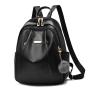2024 Fashion velvet women's Leisure Bags laptop Women's Leather design custom backpack