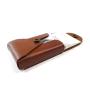 Nice leather playing card case high quality vegetable tanned leather playing card holder case with custom logo