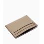 Nicely done genuine leather credit card holder with logo deboss Card wallet in leather