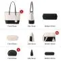 Factory top sale LOVEVOOK custom famous designer brands 3pc ladies handbags sets large tote hand bags women handbags and purse