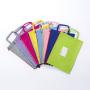 Gelory Hand Carry Zipper Documents Bags A4 Waterproof Custom Logo Zipper Oxford Cloth Single Double Layer File Bag