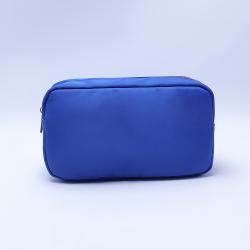 New Arrivals Royal Blue Best Nylon Professional Makeup Bag Wholesale Waterproof Travel Cosmetic Bags Women Beauty Toiletry Bag