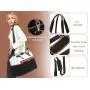 LOVEVOOK 4pc New Design High Quality Leather Diaper Tote Bag Large Waterproof Nappy Baby Bag for Mum organizer travel diaper bag