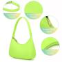 LOVEVOOK Small Purses Croc Pattern Clutch Purse, cute Vegan Leather shoulder bags Little bag women Mini Handbag and purses