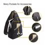 KBW501 Sling Backpack Multipurpose Crossbody Shoulder Bag Travel Hiking Daypack Outdoor Sports Travel  Bag Men Chest Bag