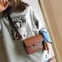 2024 New Small Square Bag Korean Fashion Women's Messenger Bag Single Crossbody Shoulder Bag for Women Diagonal Straddle