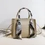 Silk scarf women's handbag 2024 ladies handbag pu leather women's bag diamond chain crocodile crossbody shoulder bag for women
