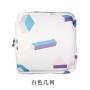 Cute Portable Large Capacity Tampon Bag Cotton Embroidered Storage Bag Zipper Fashion Ladies Bag