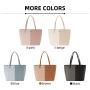SUSEN CHRISBELLA Custom 2023 ladies bags women large PU leather women plain tote bag women's pink tote bags