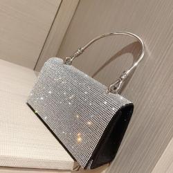NEW Rhinestone women party clutch bag metal purses dinner dress handbag evening bar clutch handbags for women wholesale