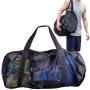 Gelory Custom logo durable lightweight dive travel bag large capacity mesh fashion travel duffle bag