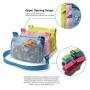 Wholesale Fashionable Customized Durable Holding Seashell Mesh Beach Crossbody Bag For Kids