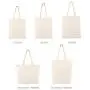 Factory Wholesale Custom logo cotton bag Print Recycle Portable Grocery Supermarket Restaurant canvas Shopping Bag