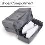Gelory China Wholesale Women And Men Travel Duffel Bag Gym Sports Bag with Shoe Compartment