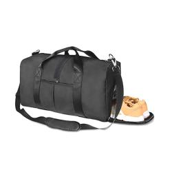 Gelory Custom Logo Multicolor New Unisex Sports Gym Bag Polyester Travel Duffel Bag With Shoes Compartment Wet Pocket