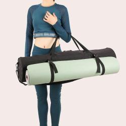 HR637 Women's Popular Fashion New Yoga Mat Waterproof Bag Nylon Travel Fitness Backpack Outdoor Sports Exercise Bucket Bag