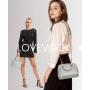 LOVEVOOK wholesale Top Handle Dome Satchel Bag Shoulder Purse Classic hand bags small crossbody bags for women and girls handbag