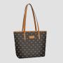 New Design Large Retro Print Women's Hand Bags Soft PU Leather Shoulder Tote Bag For Women Fashionable handbag ladies