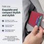 Premium RFID Blocking Customized Logo Genuine Leather Credit Card Holder