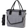 Gelory Fashion Ladies Insulated Lunch Box Outdoor Picnic Portable Shoulder Strap Tote Food Thermal Cooler Bag