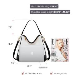 LOVEVOOK Custom logo high Quality Designer handbags for Women Stylish shopping Hand bags Canvas Hobo Bags Ladies Shoulder Bags