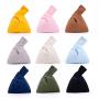 Japanese Style Colored Canvas Cotton Knot Wrist Bag Mini Arm Bag for Women for Mobile Phone and Change Carrying