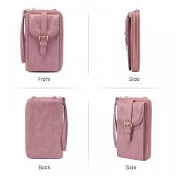 LOVEVOOK Small Retro Shoulder Phone Holder Bag Crossbody Bag women Cell Phone Purses with Credit Card Slots
