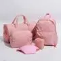 Free Shipping Stock Canvas Handbags Travel Tote Bags Small Nylon Fanny Pack PVC Cosmetic Pouch Bag Nylon Makeup Bag