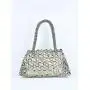 Fashionable and personalized beaded string woven hollow and versatile handbag carteras para mujer 	 sac a main