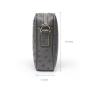 Bolso Para Hombre New Fashion Luxury Ostrich Skin Purse Custom Business Men Pouch Shoulder Bag Cross Body Casual Bag For Men