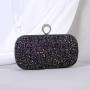 2024 New Shiny Ring Handheld Bag Fashion Dress Evening Bag