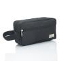 Customized Logo Private Label Large Capacity Storage Bag Polyester Toiletry Bag Eco-friendly Cosmetic Bag With Handle