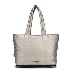 CHANGRONG Custom Lightweight Nylon Puffer Tote Bag fashion shoulder bag for Women
