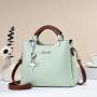 New wholesale 2024leather fashion quilted leather designer women's shoulder bags large capacity handbags for women luxury