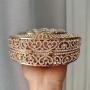 New Arrival Thread Diamond Evening Bags Metal Luxury Handmade Full Crystal Dinner Bags Rhinestone Clutches for women