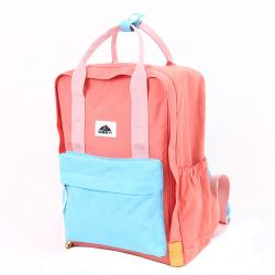 CHANGRONG Custom Cute Lightweight Small color block Style School backpack