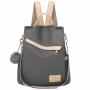 ZR349 Burglar Proof Backpack for Women 2023 New Trendy and Versatile Oxford Cloth Travel Bag with Large Capacity Schoolbag
