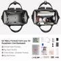 LOVEVOOK Lightweight Casual Girls College school Daypack with USB Travel Oxford Back Pack Business Women Laptop Backpack