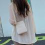 Wholesale low price ladies phone purses small shoulder bag pu leather bags purse white crossbody bags for women