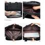 LOVEVOOK Quilted Large Capacity 15.6 Inch Work Business Laptop Bag with Insulated Lunch Compartment Lunch Tote Bag for Women