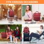 Lovevook 2022 15.6 17 inch large school back pack nylon lightweight university cute bag travel backpack women's laptop backpacks