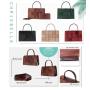SUSEN CHRISBELLA 2022 tote bag Fashion PU Leather luxury bags wholesale for women bags handbags ladies famous brands