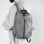 HR624 Men's Backpack Business Commuting USB Charge Port Laptop Bag Lightweight Oxford Waterproof Outdoor Travel Sports Backpack