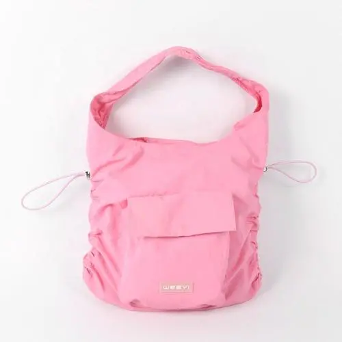 CHANGRONG Custom Lightweight Nylon Shopping Tote Bag For Women