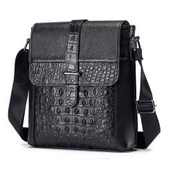 XL287 Fashion & Luxury Genuine Leather Men's Shoulder Bag Multi-layer Large Capacity Handbag Wear-resistant Durable Bag