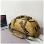 LX067 Duffle Bag with Shoes Compartment and Adjustable Strap Foldable Travel Duffel Bags Lightweight Sports Bag for Women Men