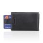 RFID Blocking  Minimalist Front Pocket Slim Bifold Genuine Leather Money Clip Wallet for Men
