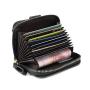 ZR186 Lychee Pattern Organ Card Bag 2023 New Short Women's Zero Wallet Large Capacity Multi-card Zipper Wallet